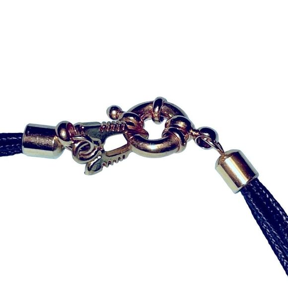 Antica Murrina hand crafted Venetian Glass serpentine pendant necklace - Picture 4 of 11